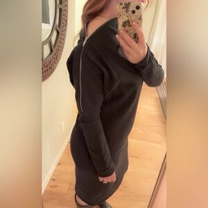 MarcellaModa / Marcella NYC  zip sleeve sweatshirt dress